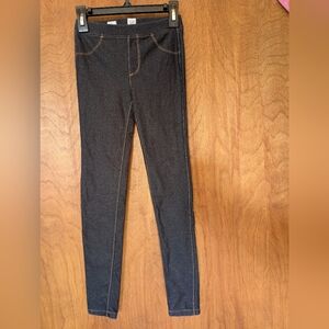GAP Kids Dark Blue Jeggings Like New 8-9 M